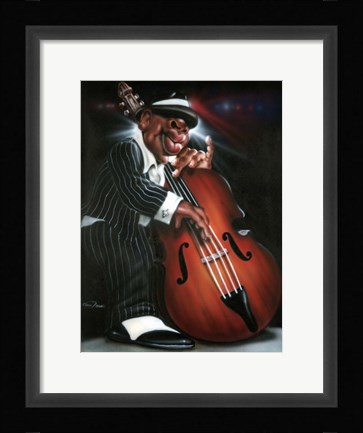 Framed Jazzman D Print