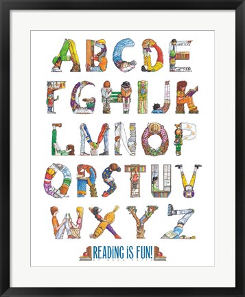 Framed Reading Is Fun! Print