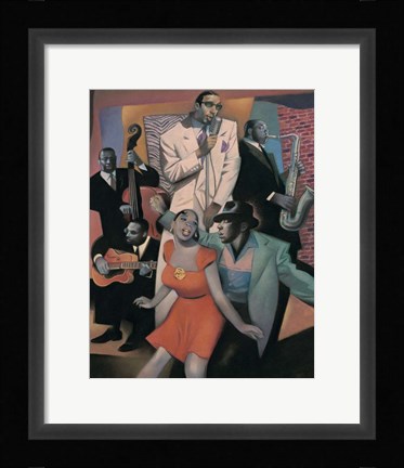 Framed Club Zanzibar Print