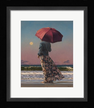 Framed Romancing The Moon Print