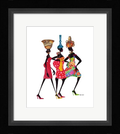 Framed To Market Print