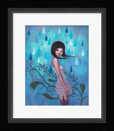 Framed Morning Showers Print