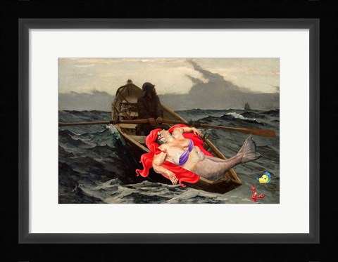 Framed Catch of the Day Print