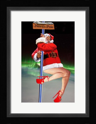 Framed North Pole Dancer Print