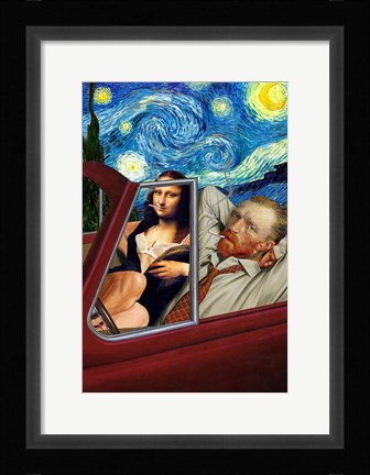 Framed Starry Night Print