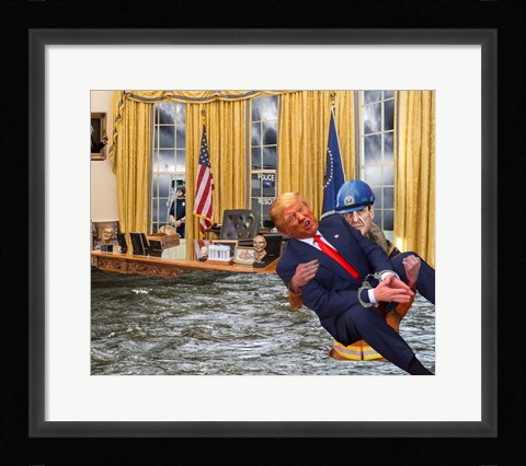 Framed Calm after the Storm Print