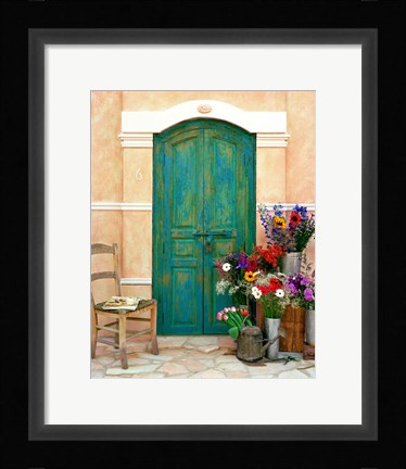 Framed Fleuriste, Provence Print