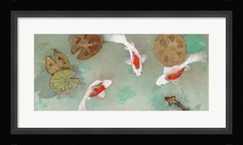 Framed Floating Motion III Print