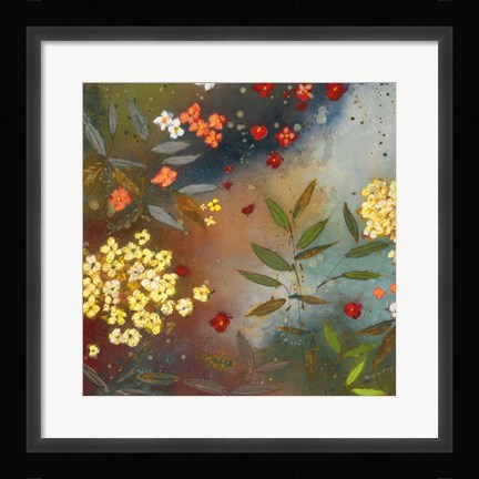 Framed Gardens in the Mist I Print