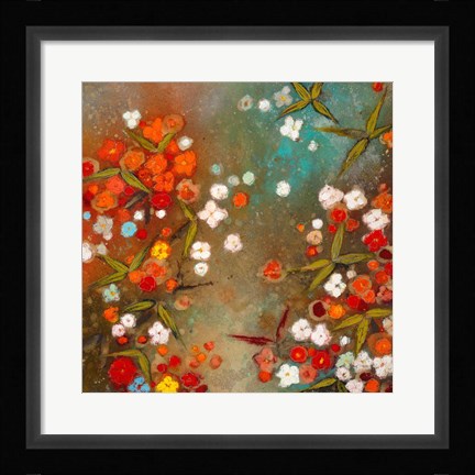 Framed Gardens in the Mist XIV Print