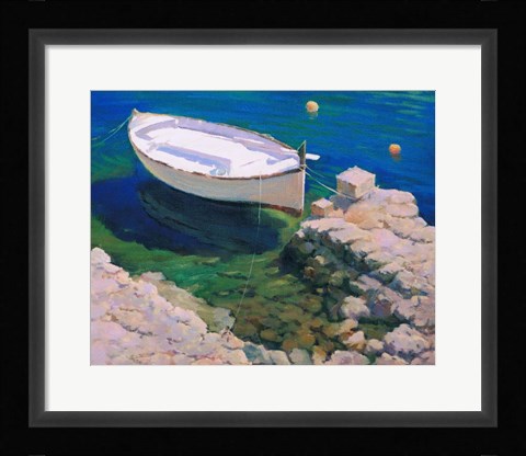 Framed Boat Print