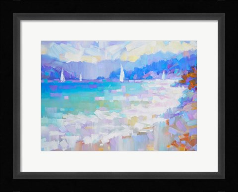 Framed Mediterraneo Print