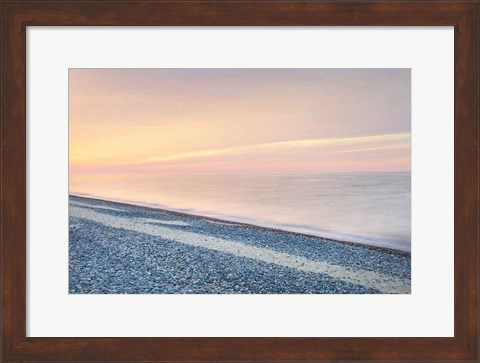 Framed Lake Superior Beach III Print