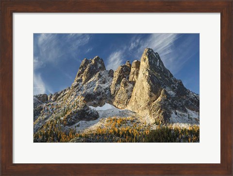 Framed Liberty Bell Mountain II Print