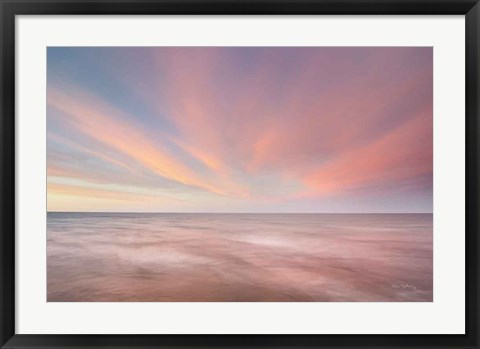Framed Lake Superior Clouds V Print