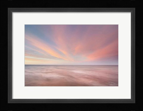 Framed Lake Superior Clouds V Print