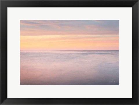 Framed Lake Superior Clouds I Print