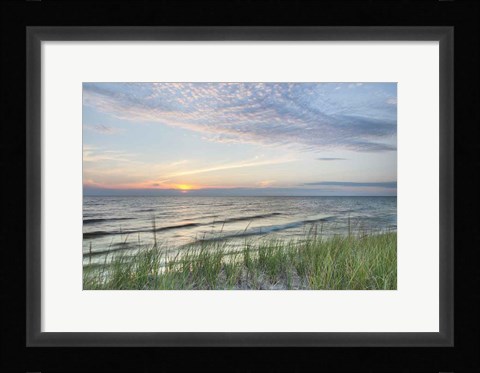 Framed Lake Michigan Sunset III Print