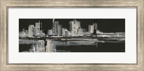 Framed Urban Gray Print