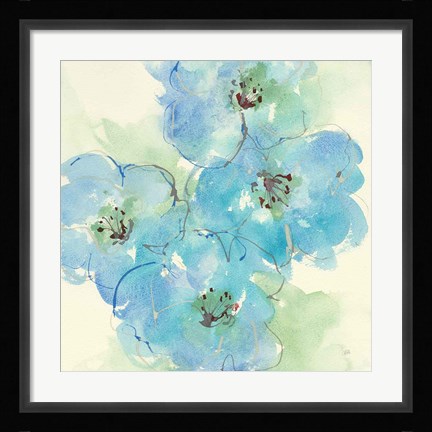 Framed Japanese Quince II Print