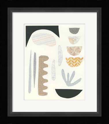 Framed Mixed Shapes IV Print
