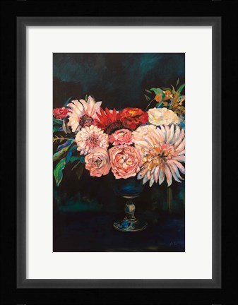 Framed Newport Bouquet Print