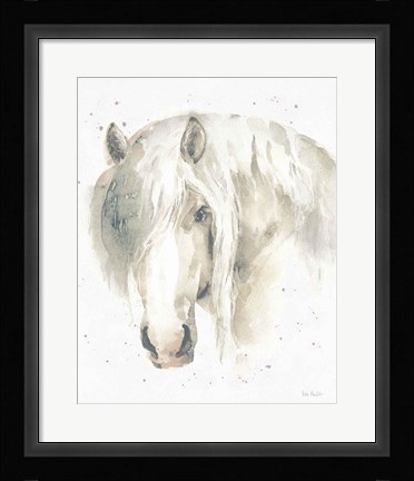 Framed Farm Friends VI v2 Neutral Print