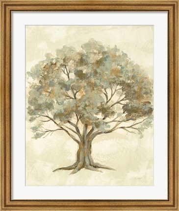 Framed Ethereal Tree II Print