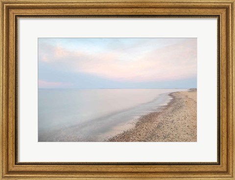 Framed Lake Superior Shoreline I Print