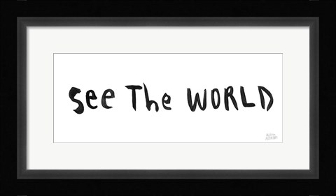 Framed Scandy Baby XI Print