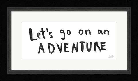 Framed Scandy Baby IX Print