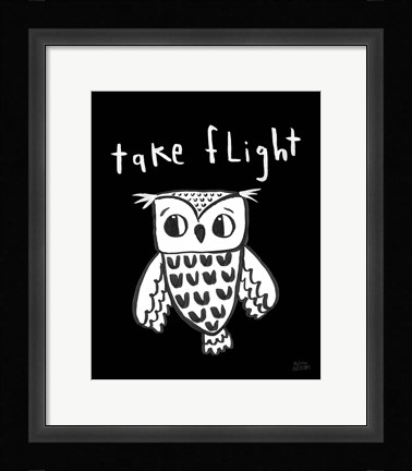 Framed Scandy Baby IV Print