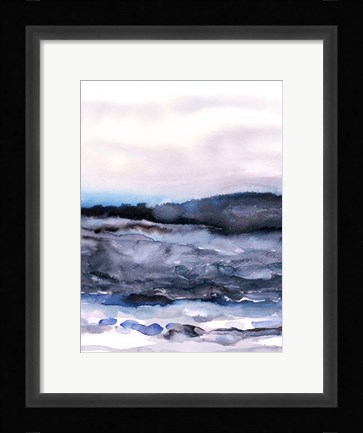 Framed Layers of Colour 2 Print