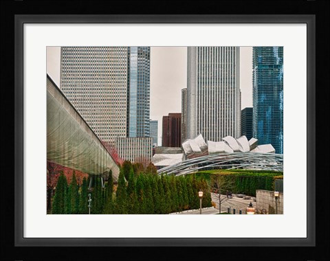 Framed Chicago 350 Print