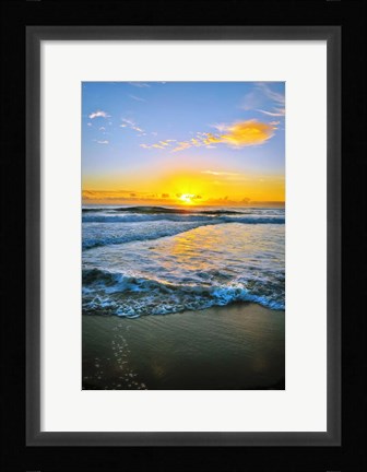 Framed Twin Waters Down Print