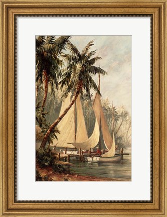 Framed Rum Cay Print