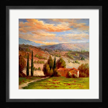 Framed Rural Bliss Print