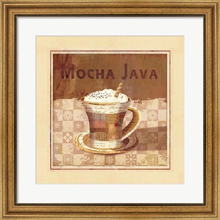 Framed Mocha Java Print