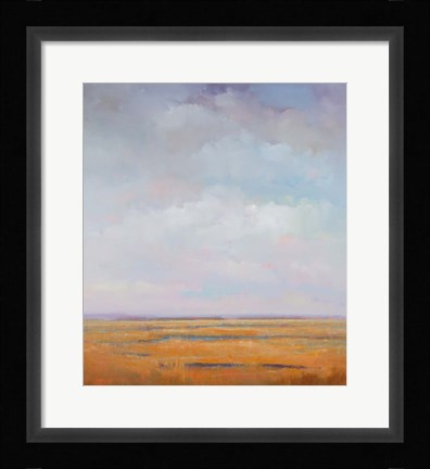 Framed Midday Marsh Print