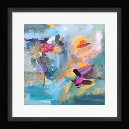 Framed Hat Trick Print