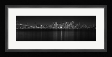 Framed City by the Bay - Treasure Island, CA Print