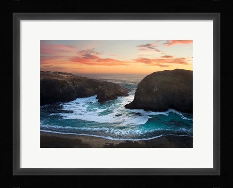 Framed Coastal Glow Print