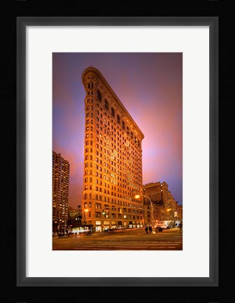 Framed Dramatic Flatiron Print