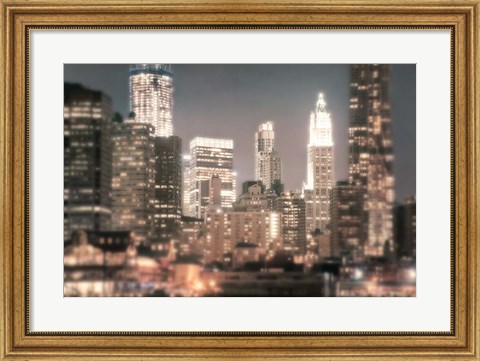 Framed In a New York Minute Print