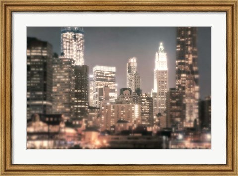Framed In a New York Minute Print