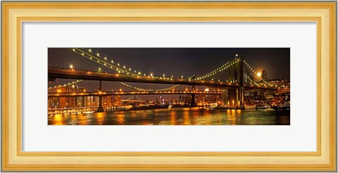 Framed Three Bridges Print