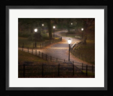 Framed Twilight Stroll Print