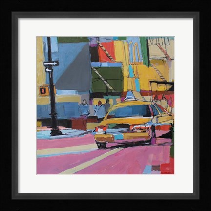 Framed Midtown Mosaic Print