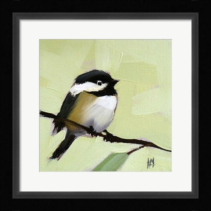 Framed Chickadee No. 143 Print