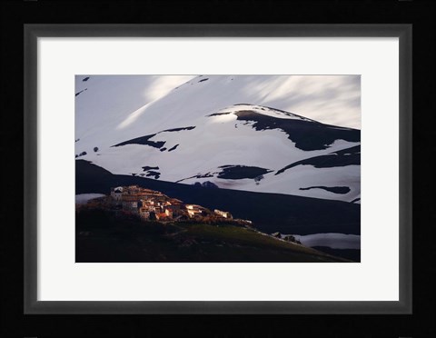 Framed Late Night on Casteluccio, Umbria Print